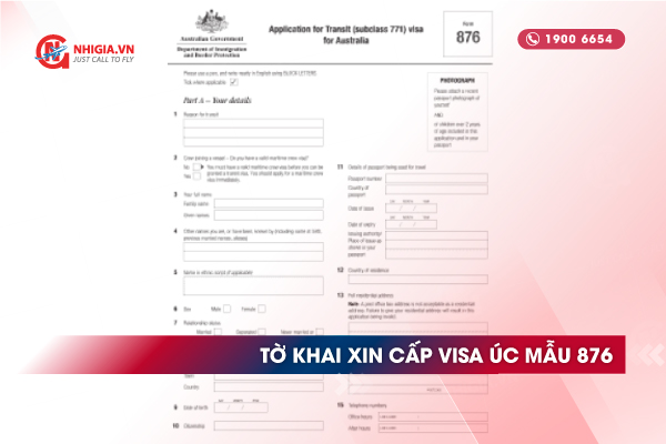 Các loại giấy tờ, hồ sơ cần có khi xin visa quá cảnh Úc